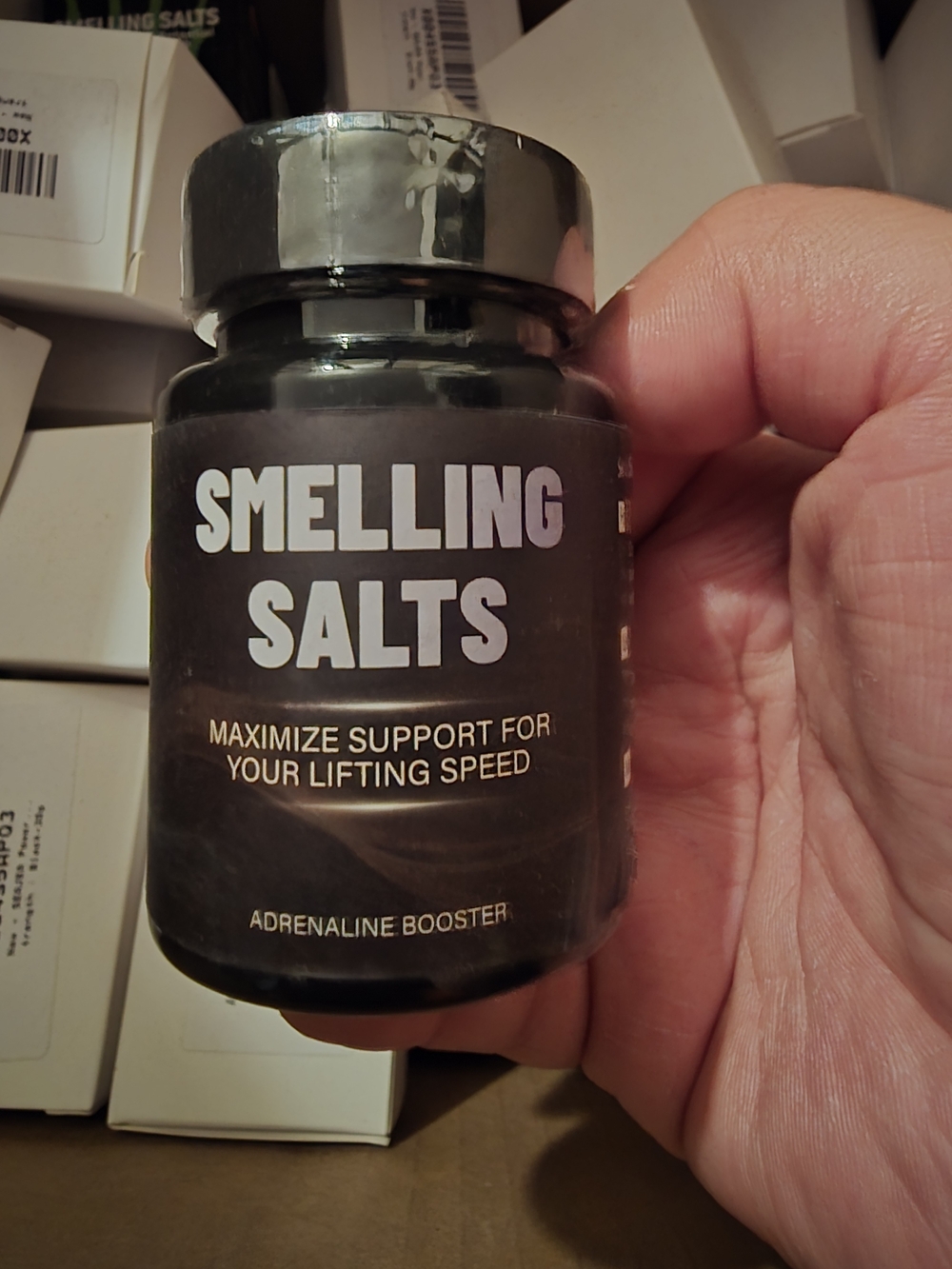 Pre-workout Smelling Salts Adrenaline Booster For Men And Women